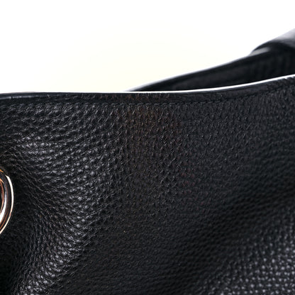 Prada Vitello Daino Side Pocket Tote Black 11 of 11