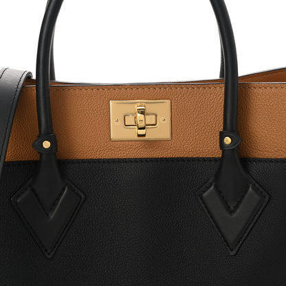 Louis Vuitton Calfskin Monogram On My Side Black 8 of 10