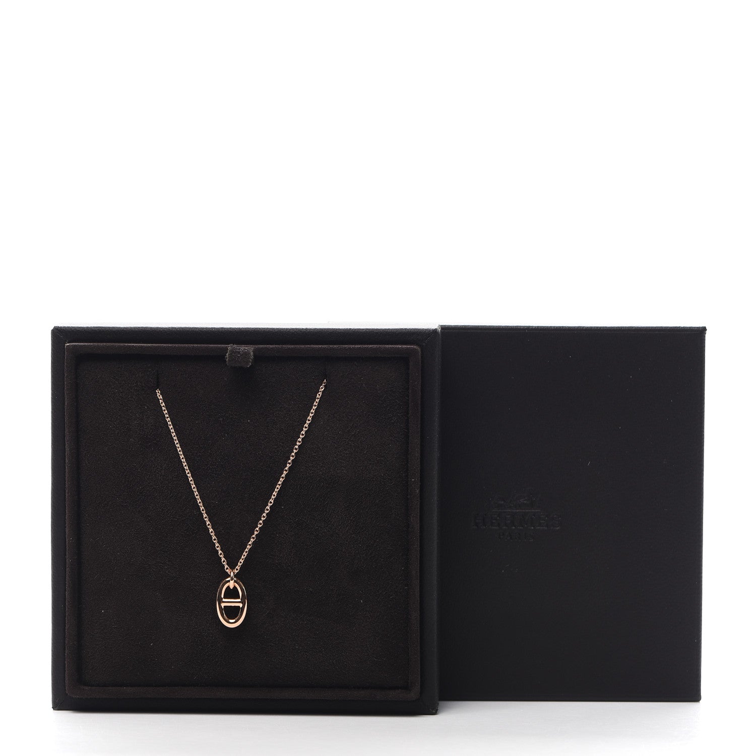 Hermes 18K Rose Gold PM Farandole Pendant Necklace 6 of 6