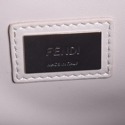 Fendi Vitello Seta Shiny Nappa Medium Peekaboo Iconic Satchel Alga Rosa Doll 8 of 9