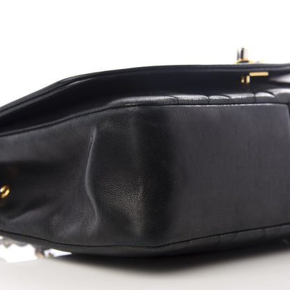 Chanel Lambskin Quilted Medium Single Flap Black 5 of 8