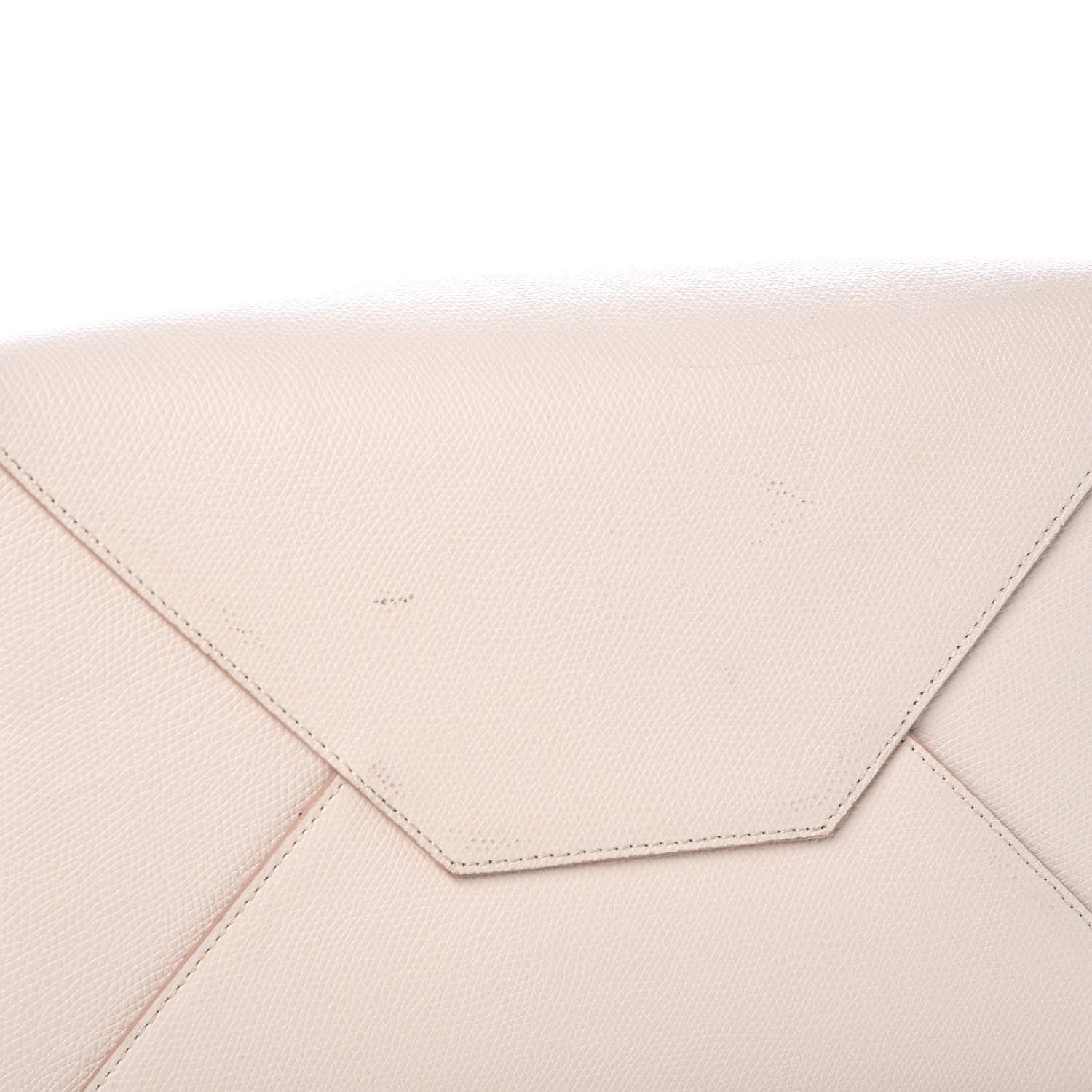 Celine Grained Calfskin Medium Horizontal Cabas Phantom White 10 of 15