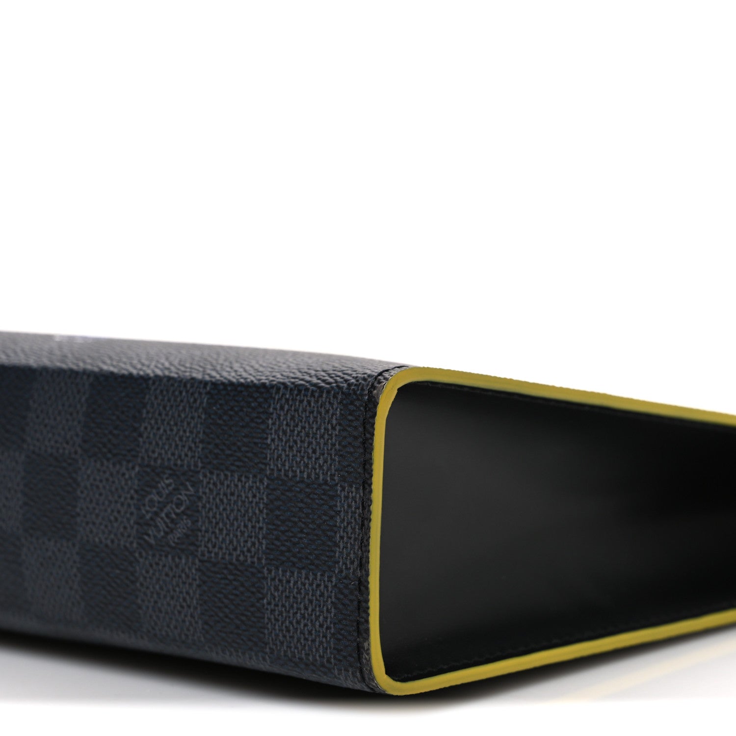 Louis Vuitton Damier Graphite Pochette Voyage MM Yellow 10 of 10