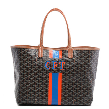 Goyard Goyardine Saint Louis PM Black Gold 1 of 9