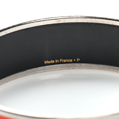 Hermes Enamel Printed Wide Rubans du Cheval Bracelet 65 5 of 5