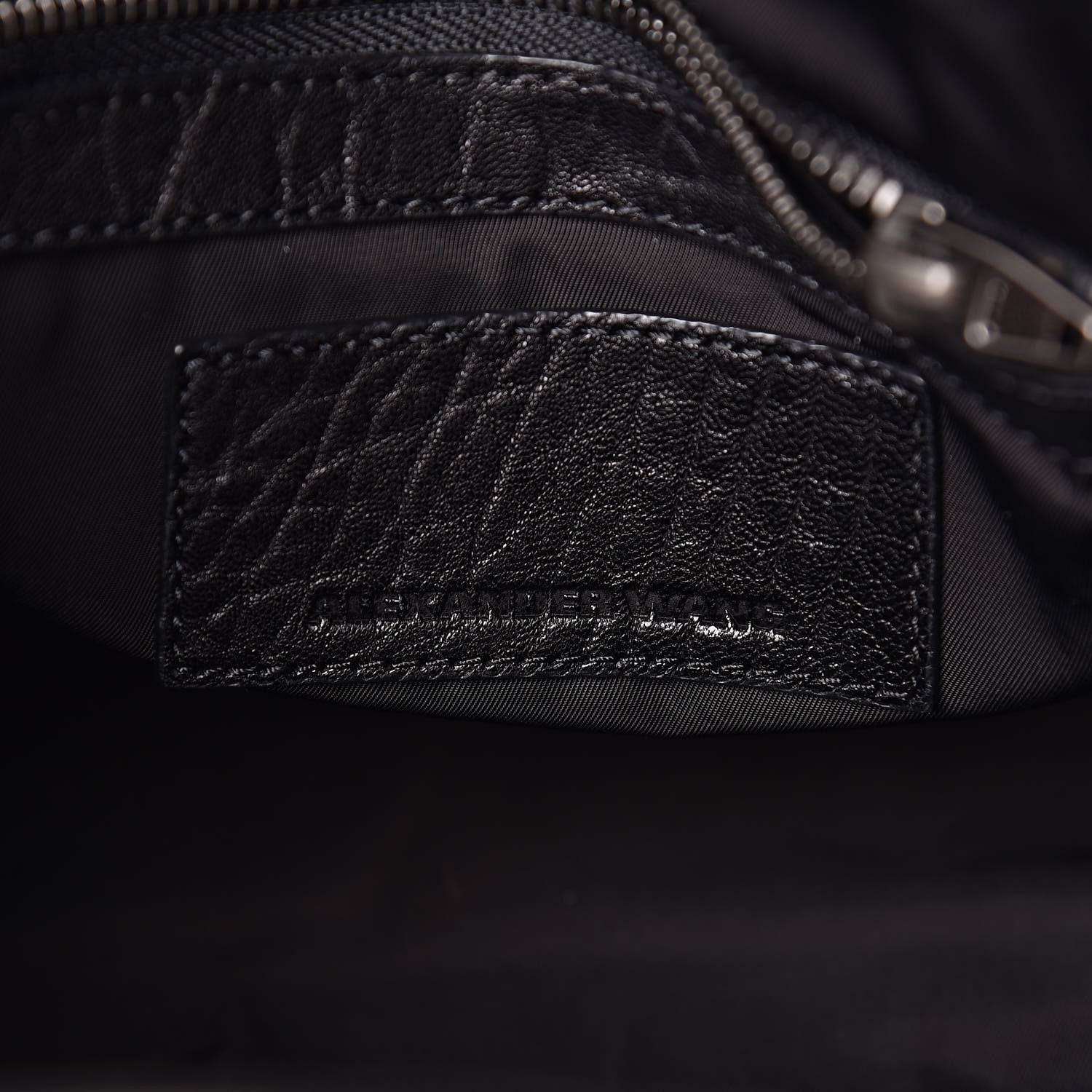Alexander Wang Pebbled Lambskin Rockie Black Rhodium Hardware 7 of 10