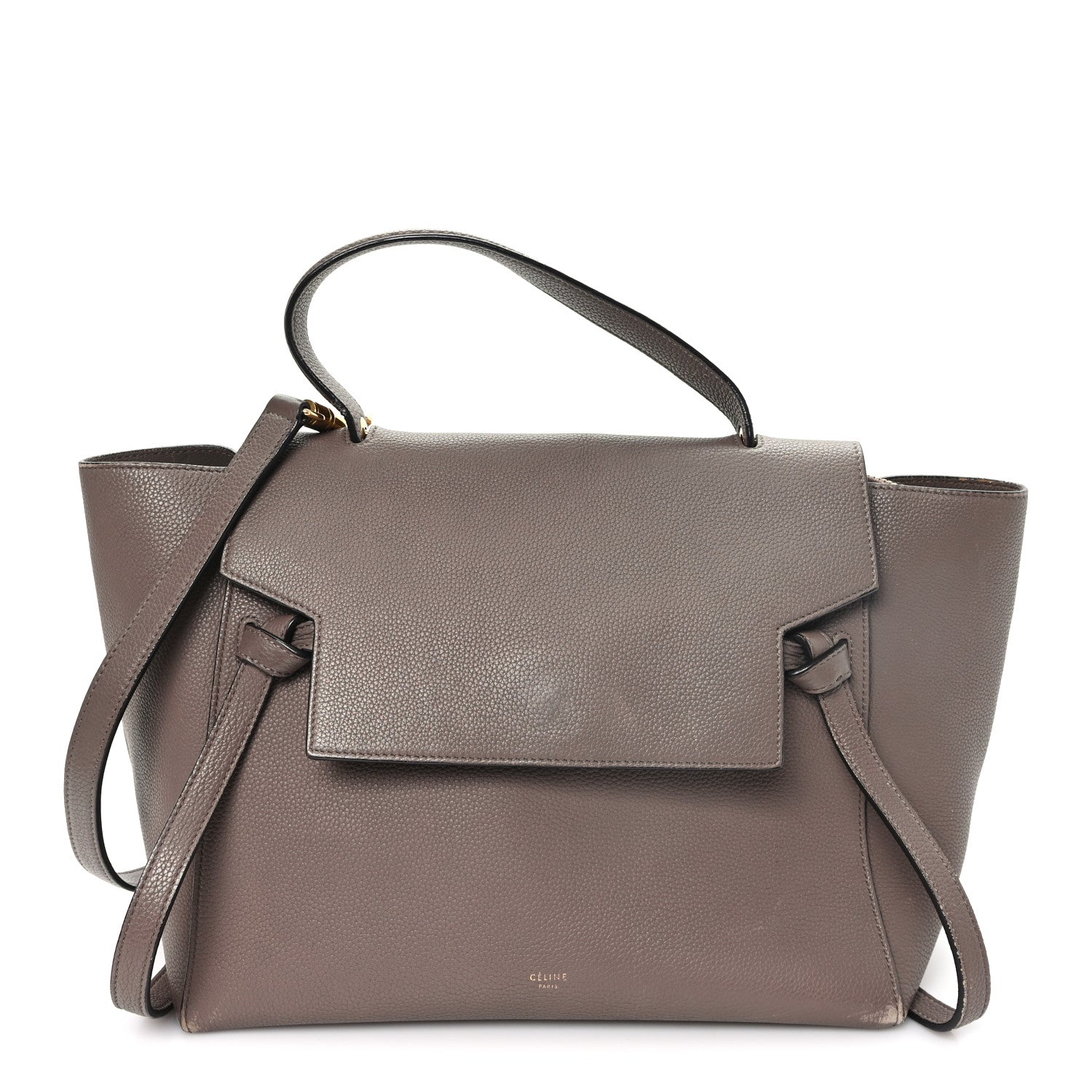 Celine Grained Calfskin Mini Belt Bag Light Taupe 1 of 14