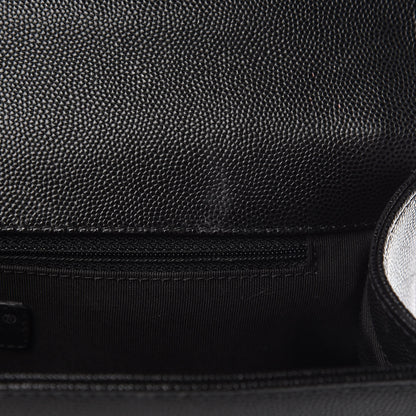 Chanel Caviar Quilted New Medium Boy Flap Black 12 of 13