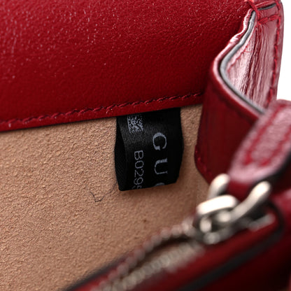 Gucci Tweed GG Monogram Small Dionysus Shoulder Bag White Black Romantic Cherry 9 of 20