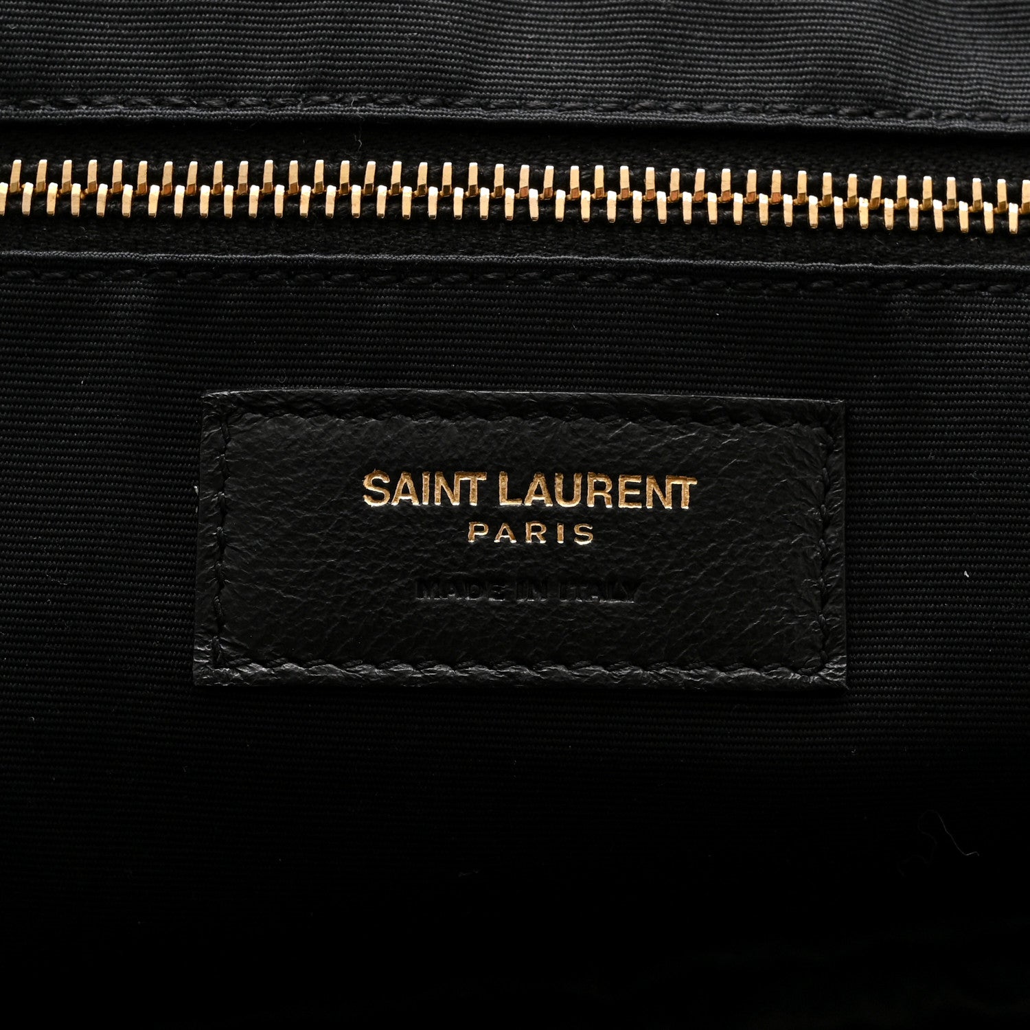 Saint Laurent Lambskin Quilted Maxi Icare Shopping Tote Black 7 of 11