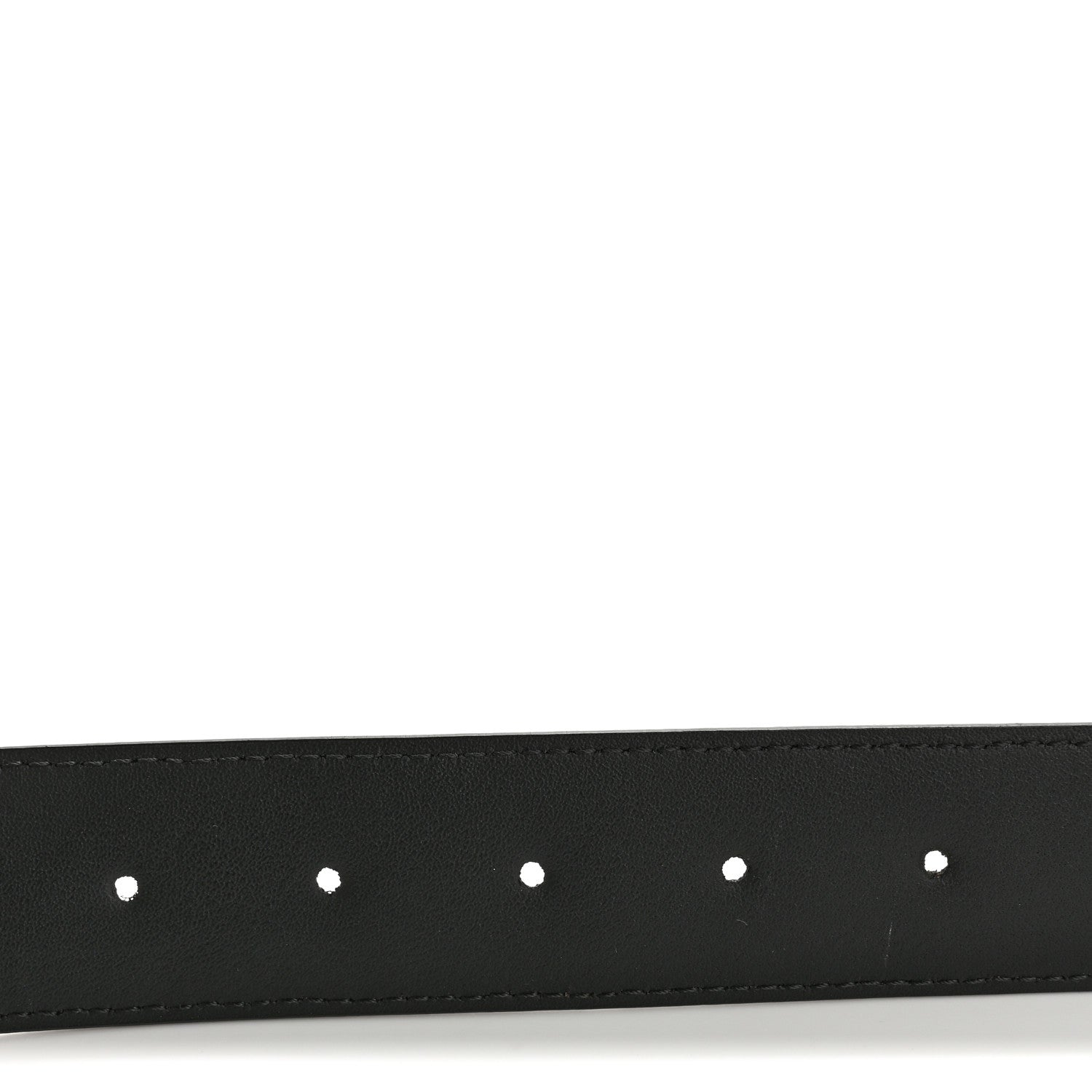 Louis Vuitton Monogram Calfskin 20mm LV Circle Reversible Belt 90 36 Black 4 of 7