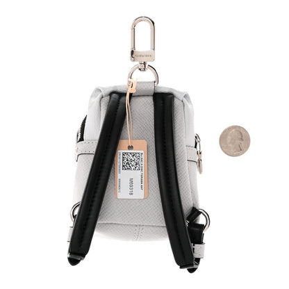 Louis Vuitton Taiga Monogram Backpack Bag Charm Antartica 2 of 5