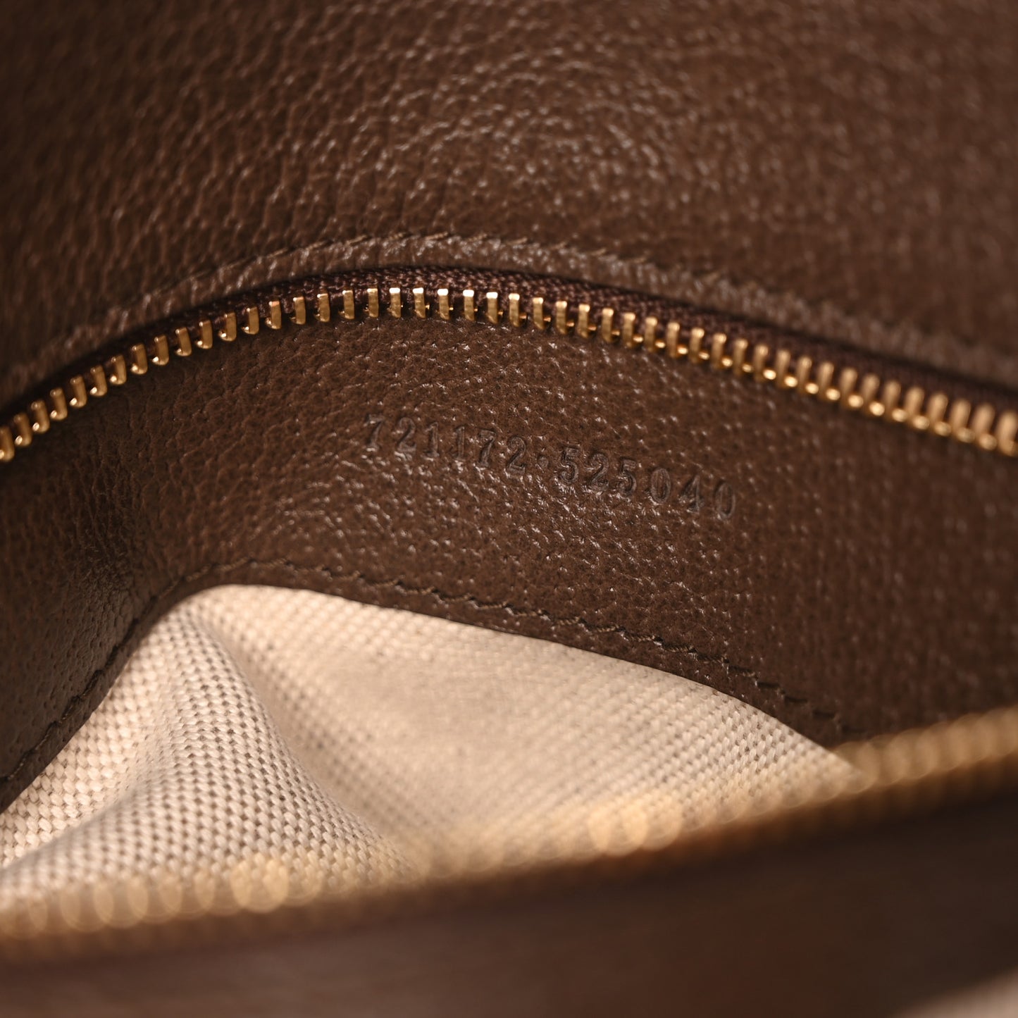 GG Supreme Monogram Textured Dollar Calfskin Web Medium Blondie Top Handle Shoulder Flap Bag Beige Ebony New Acero