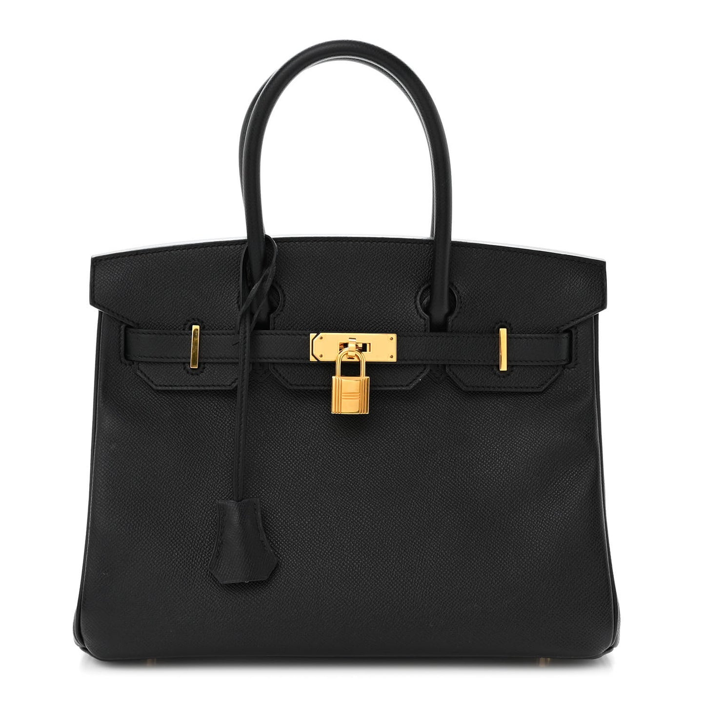 Epsom Birkin 30 Black