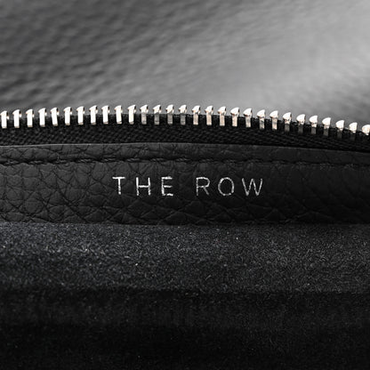 The Row Grained Calfskin Large Slouchy Banana Bag Black 6 of 9