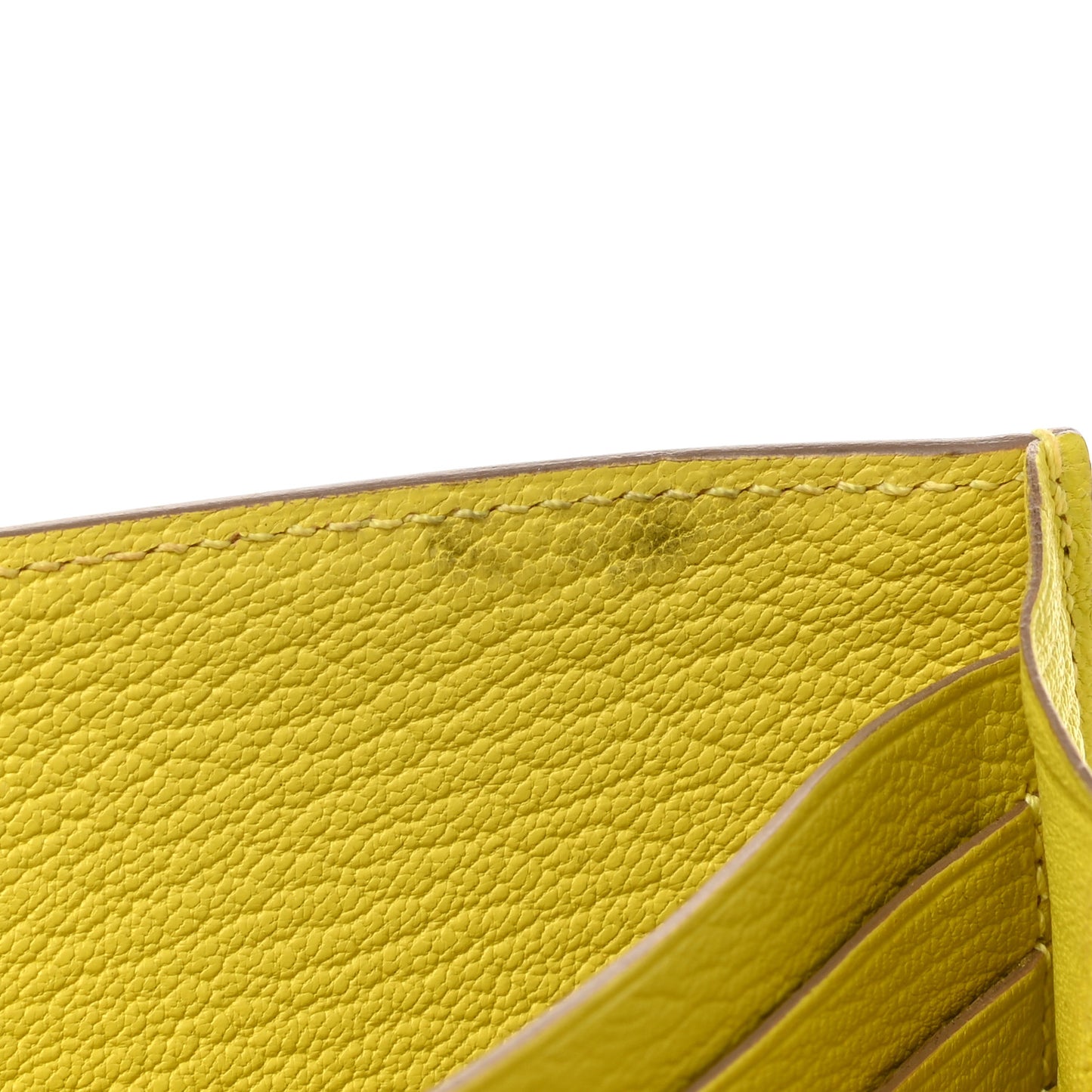 Chevre Mysore Kelly Longue Wallet Lime