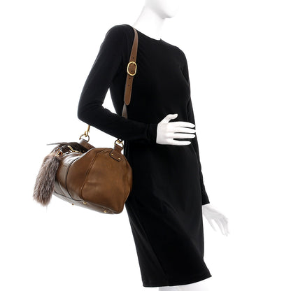 Gucci Calfskin Smilla Shoulder Bag Winter Leaf 2 of 12
