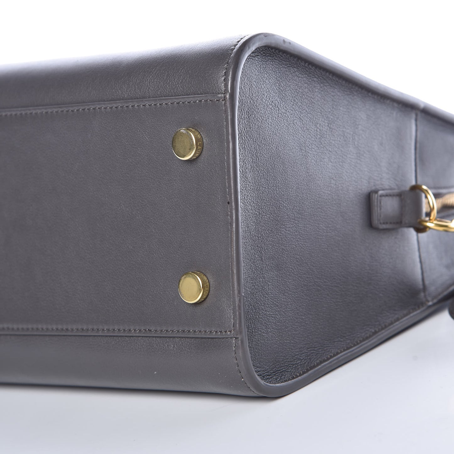 Calfskin Small Monogram Cabas Grey