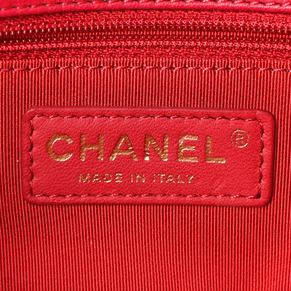 Chanel Lambskin Quilted Mini Mademoiselle Chic Flap Dark Pink 6 of 11