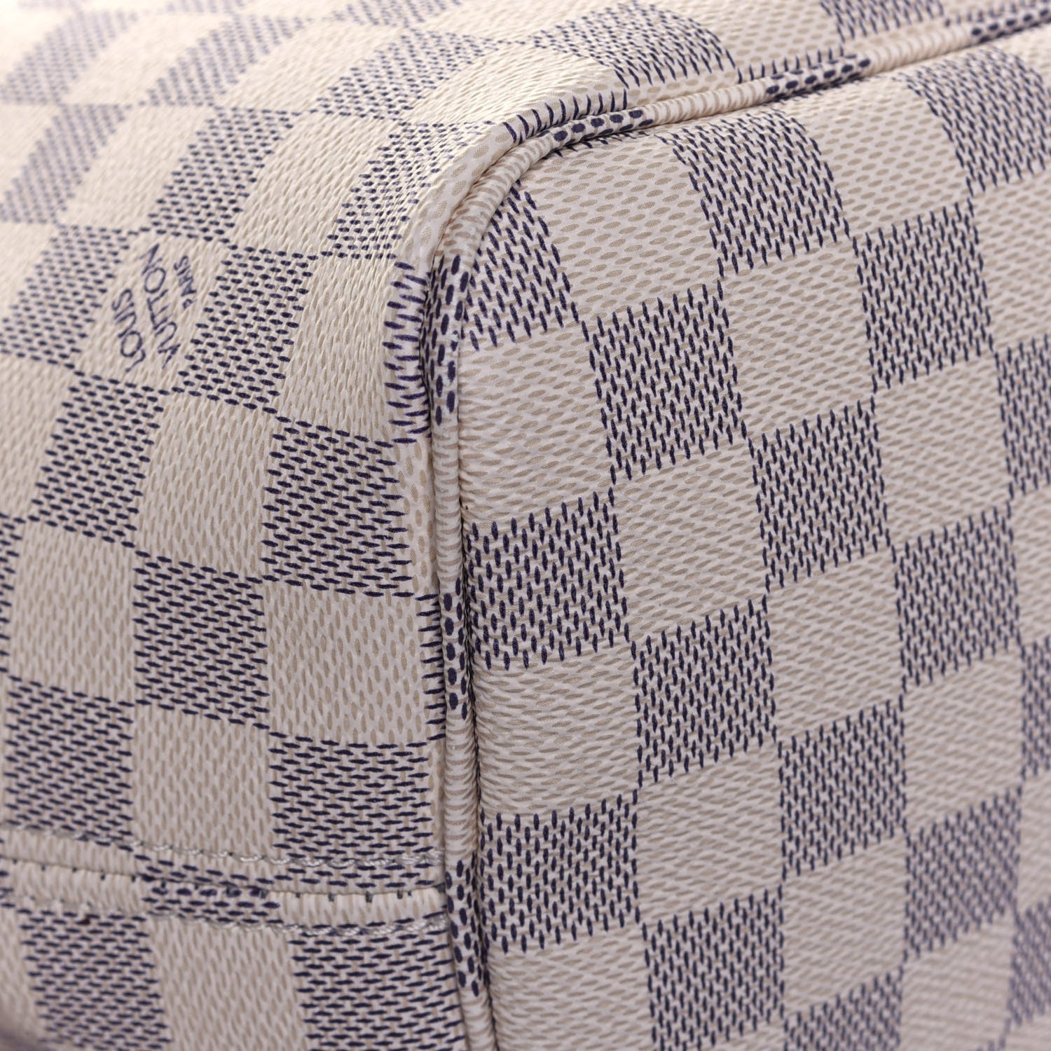 Louis Vuitton Damier Azur Neo Neverfull MM Rose Ballerine 9 of 16