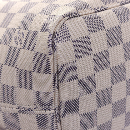 Louis Vuitton Damier Azur Neo Neverfull MM Rose Ballerine 9 of 16