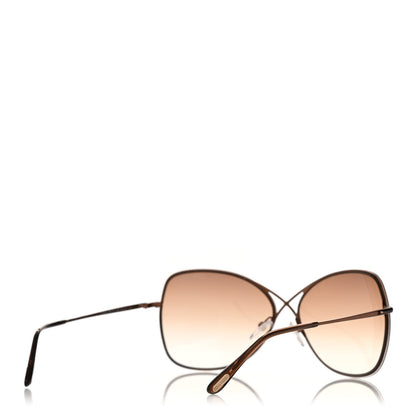 Tom Ford Colette Butterfly Sunglasses TF250 Brown 4 of 7
