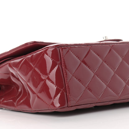 Chanel Patent Quilted Maxi Double Flap Red 8 of 13