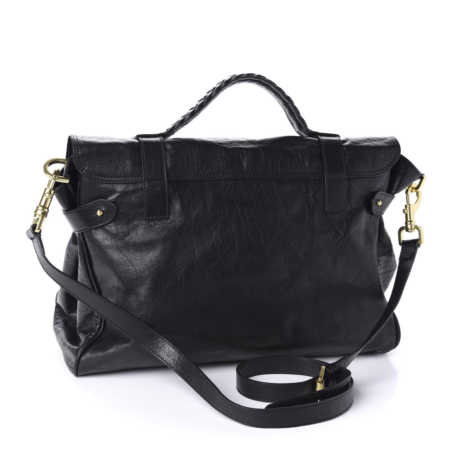 Mulberry Soft Buffalo Oversized Alexa Black 4 of 12