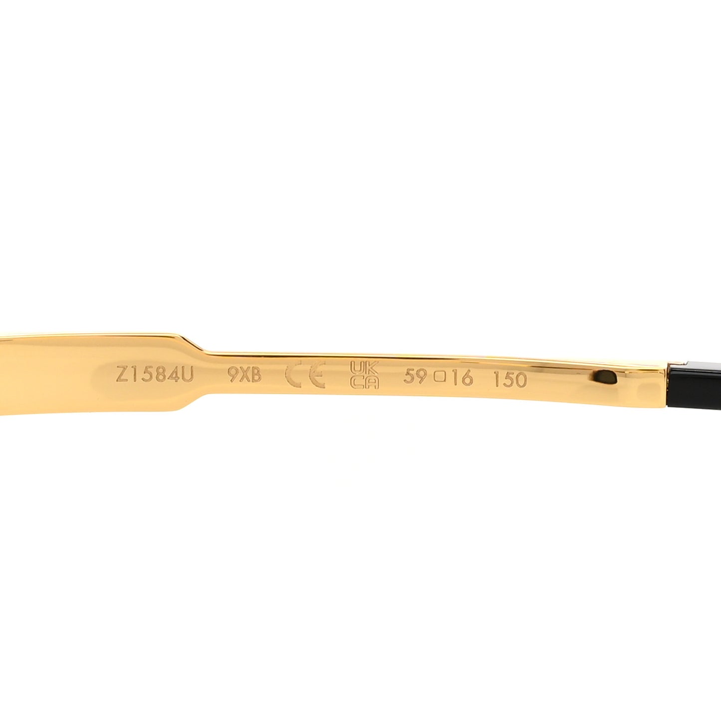 Metal 1.1 Evidence Z1584U Sunglasses Gold