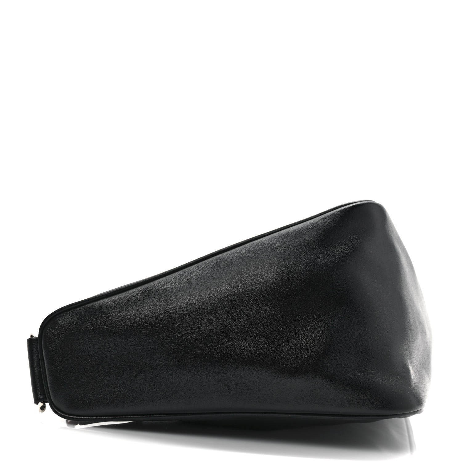 Prada Grace Lux Triangle Shoulder Bag Black 4 of 10