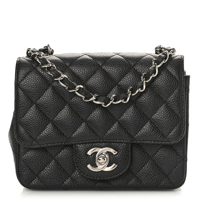 Chanel Caviar Quilted Mini Square Flap Black 1 of 9