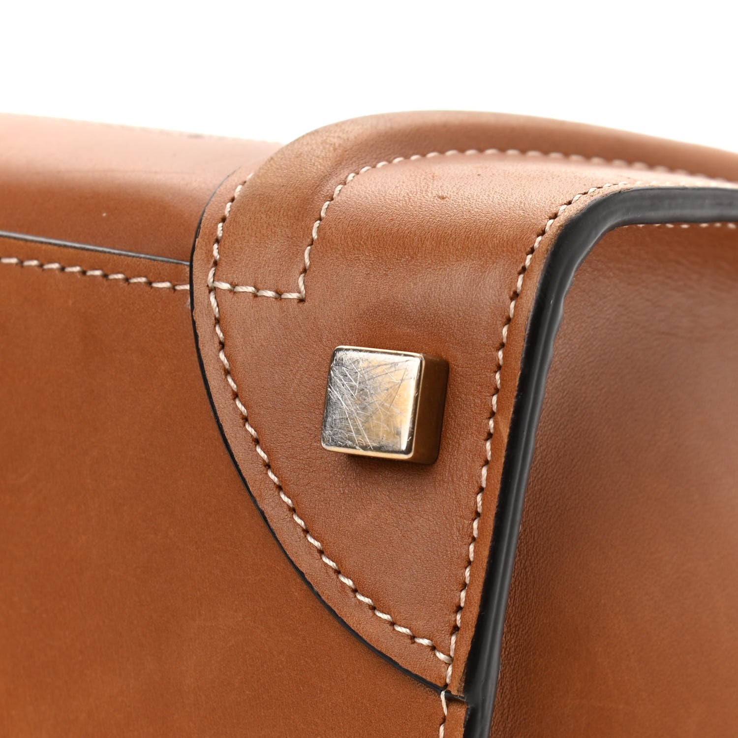 Celine Natural Calfskin Micro Luggage Tan 20 of 26