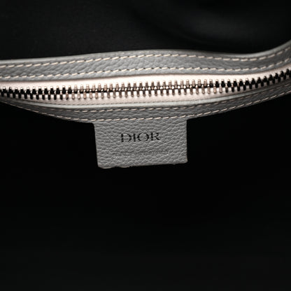 Christian Dior Calfskin Lingot 50 Bag Grey 5 of 10