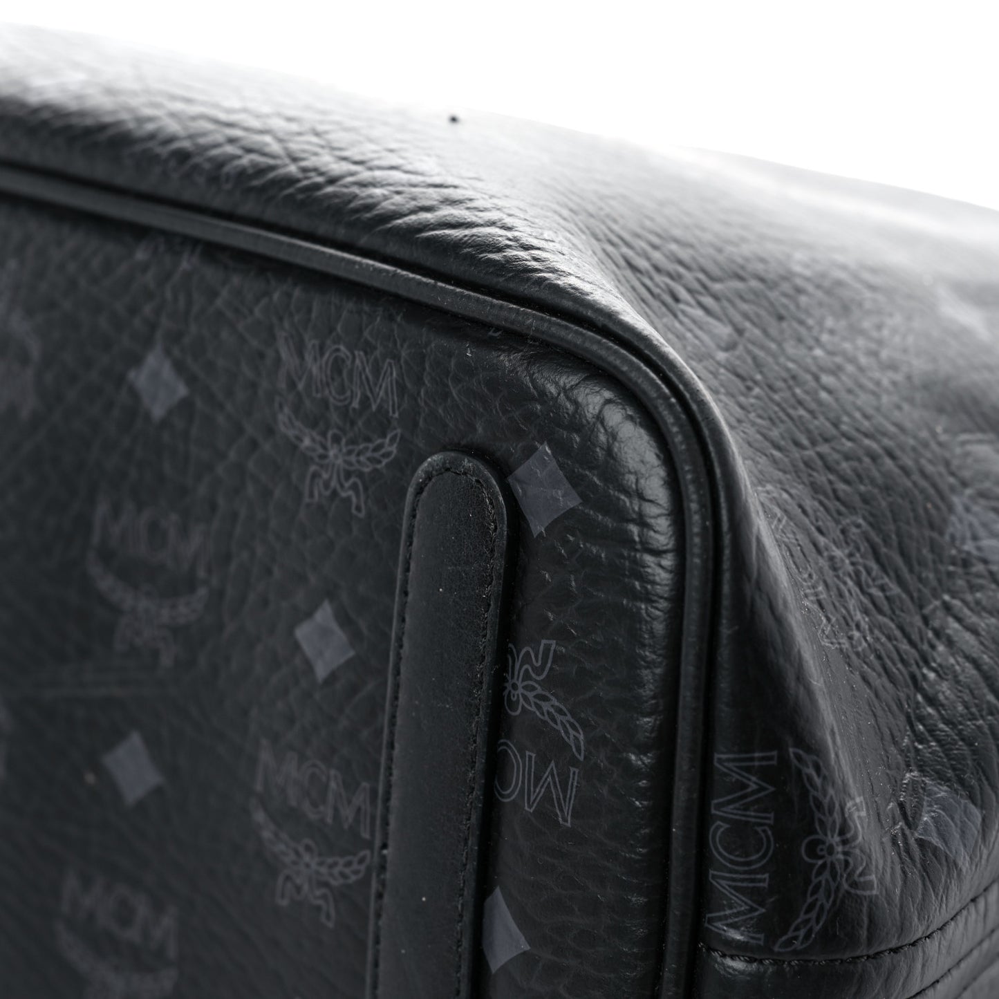 Visetos Medium Liz Reversible Shopper Tote Black