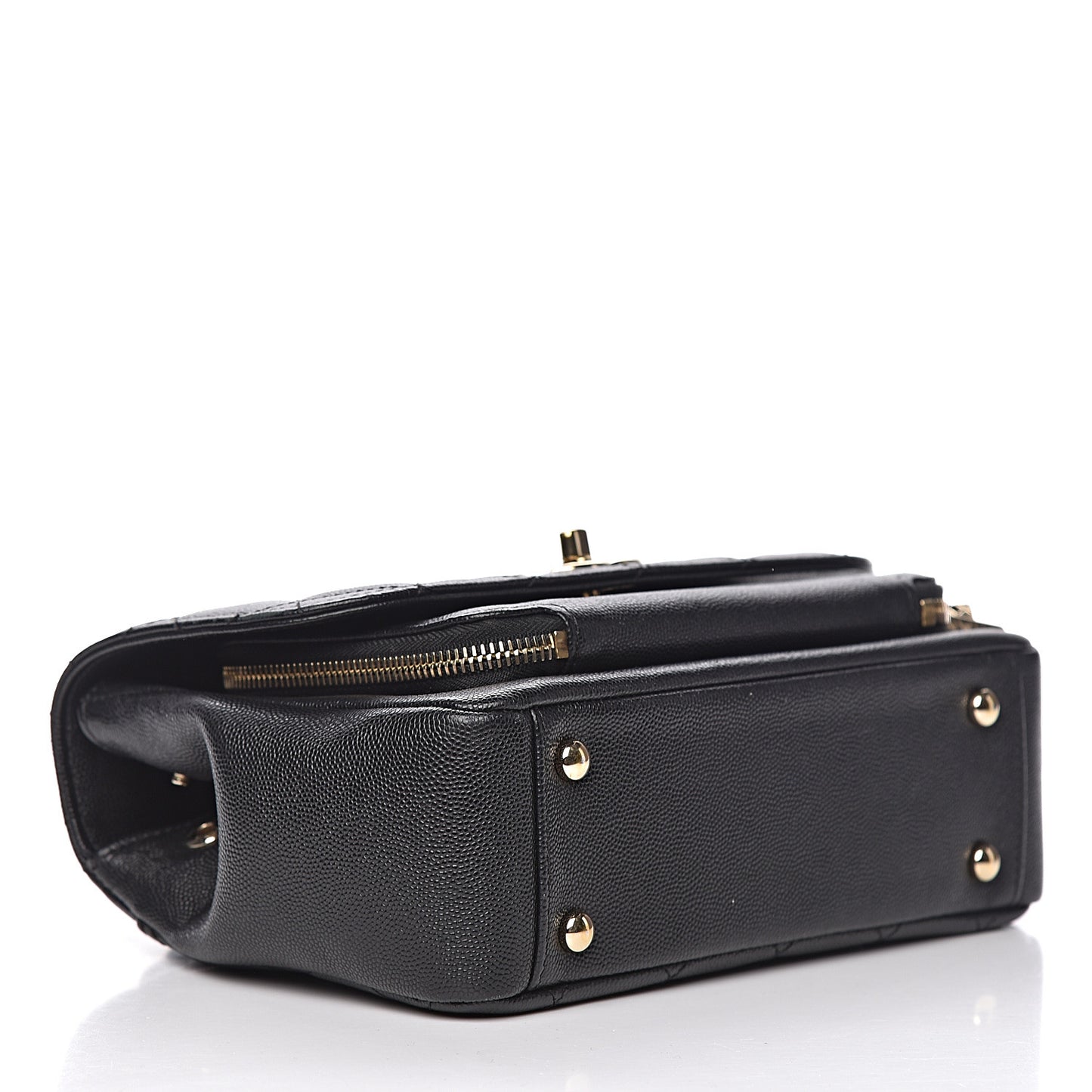 Caviar Quilted Medium Business Affinity Flap Black