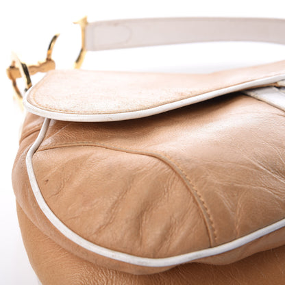 Christian Dior Calfskin Saddle Bag Brown 18 of 52