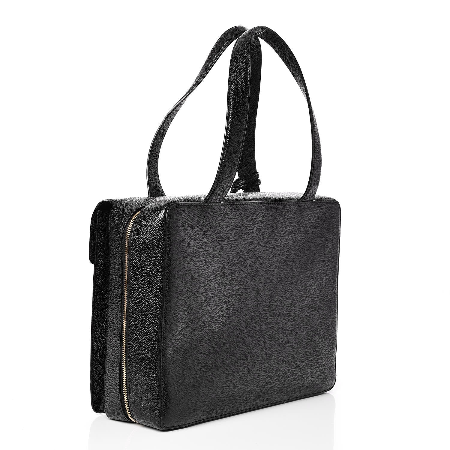 Chanel Caviar Briefcase Black 3 of 10