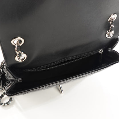 Chanel Patent Quilted Small Coco Shine Flap Black 5 of 7