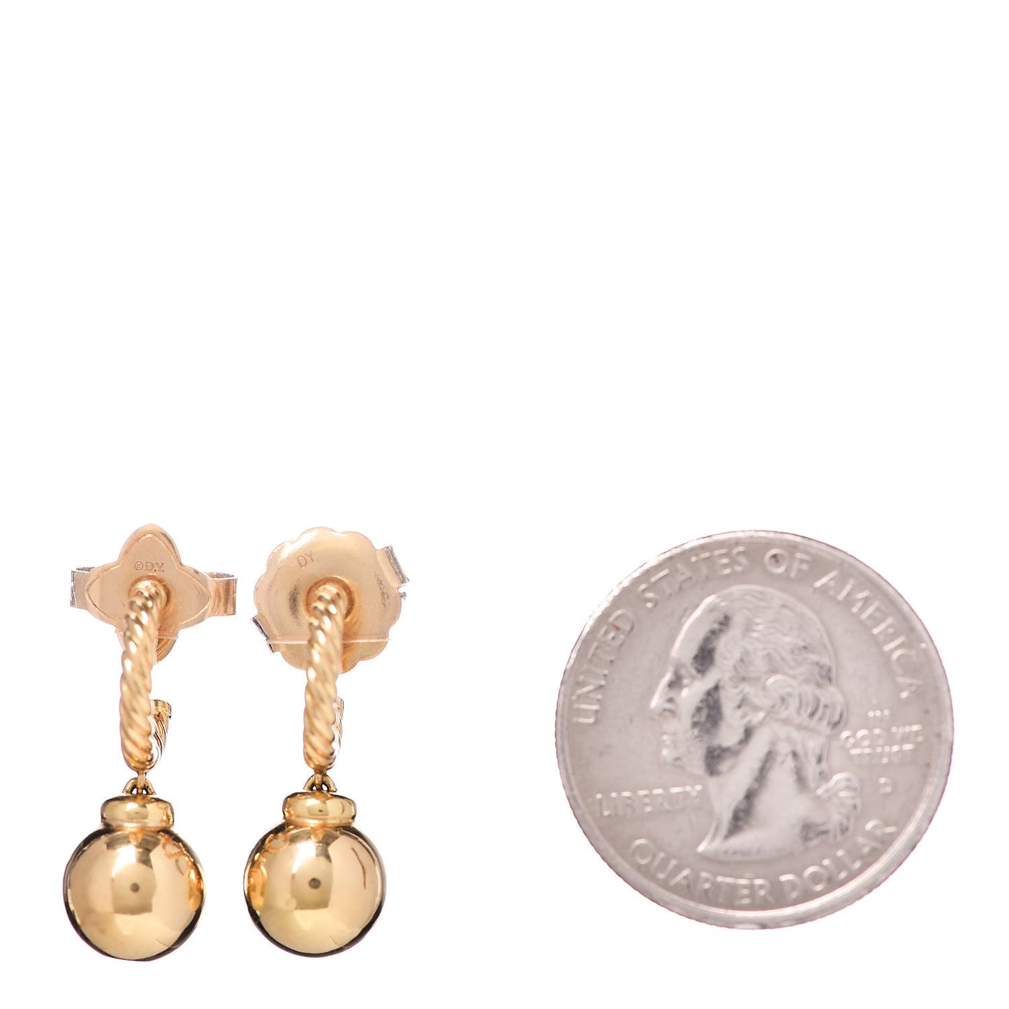 18K Yellow Gold 9mm Solari Hoop Earrings