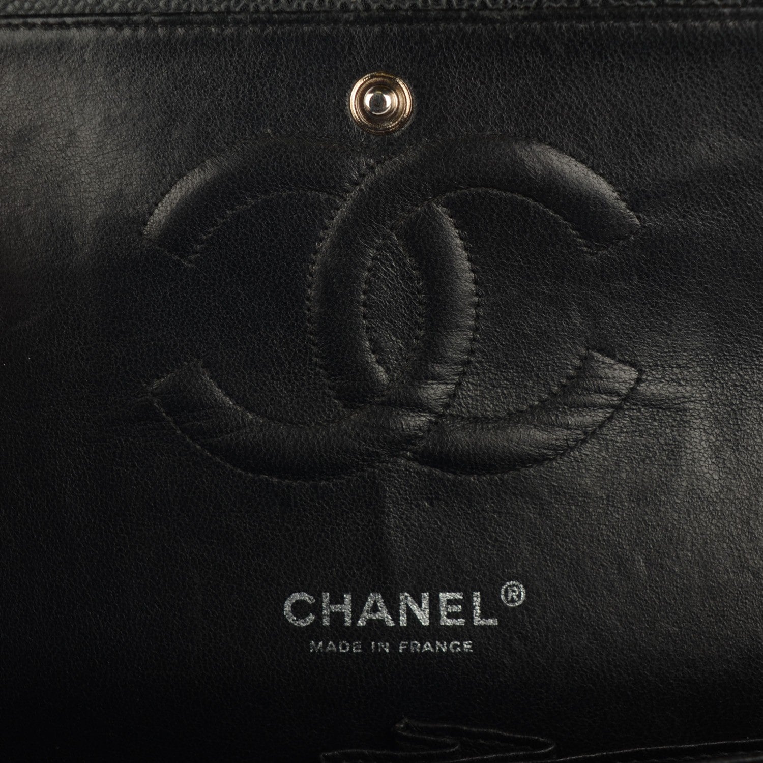 Chanel Caviar Quilted Medium Double Flap Black 6 of 8