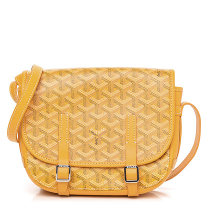 Goyard Goyardine Belvedere PM Messenger Bag Yellow 1 of 11