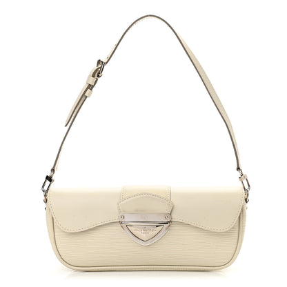 Louis Vuitton Epi Montaigne Clutch Ivory 1 of 15