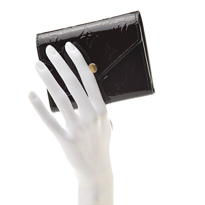 Louis Vuitton Vernis Victorine Wallet Amarante 2 of 10
