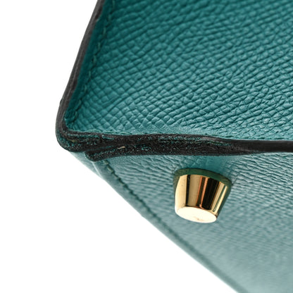 Hermes Epsom Kelly Sellier 28 Bleu Paon 19 of 30