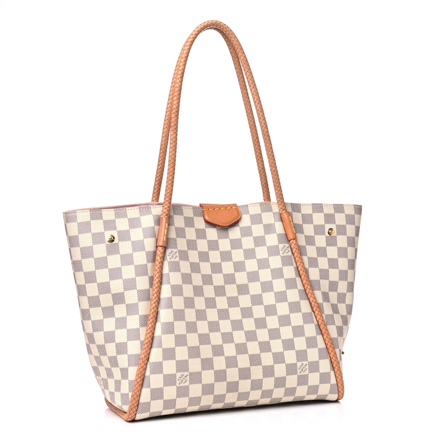 Louis Vuitton Damier Azur Propriano Rose Ballerine 2 of 12