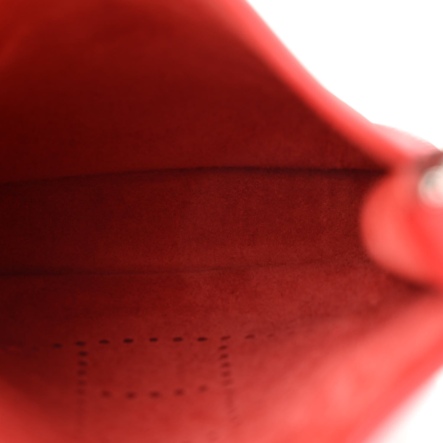 Hermes Taurillon Maurice Zigzag Sangle Evelyne TPM Rouge De Coeur Bleu Du Nord 5 of 12