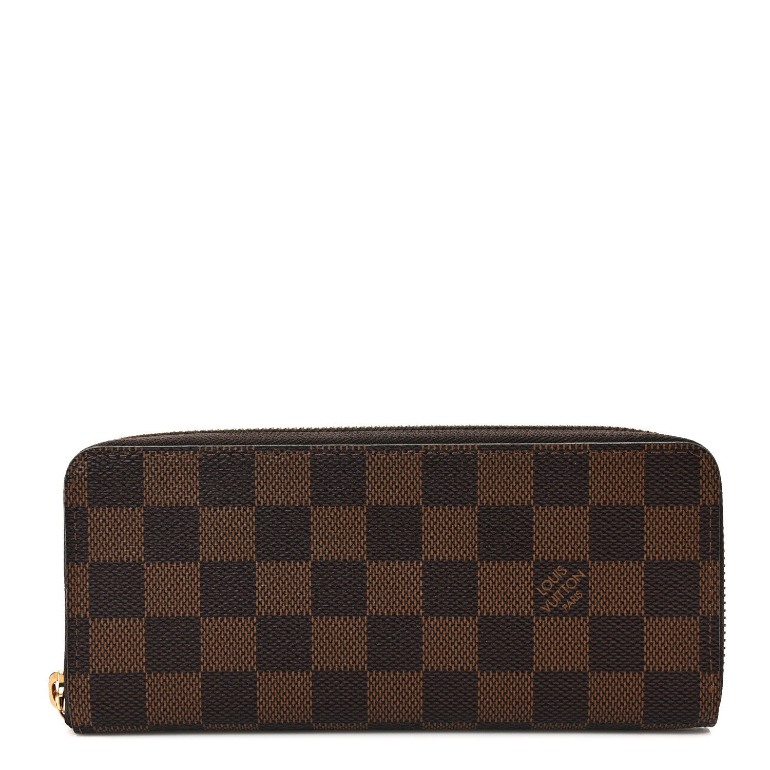 Louis Vuitton Damier Ebene Clemence Wallet Cherry 1 of 8