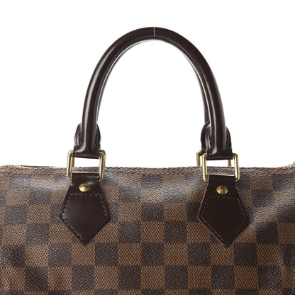 Louis Vuitton Damier Ebene Speedy 25 13 of 13