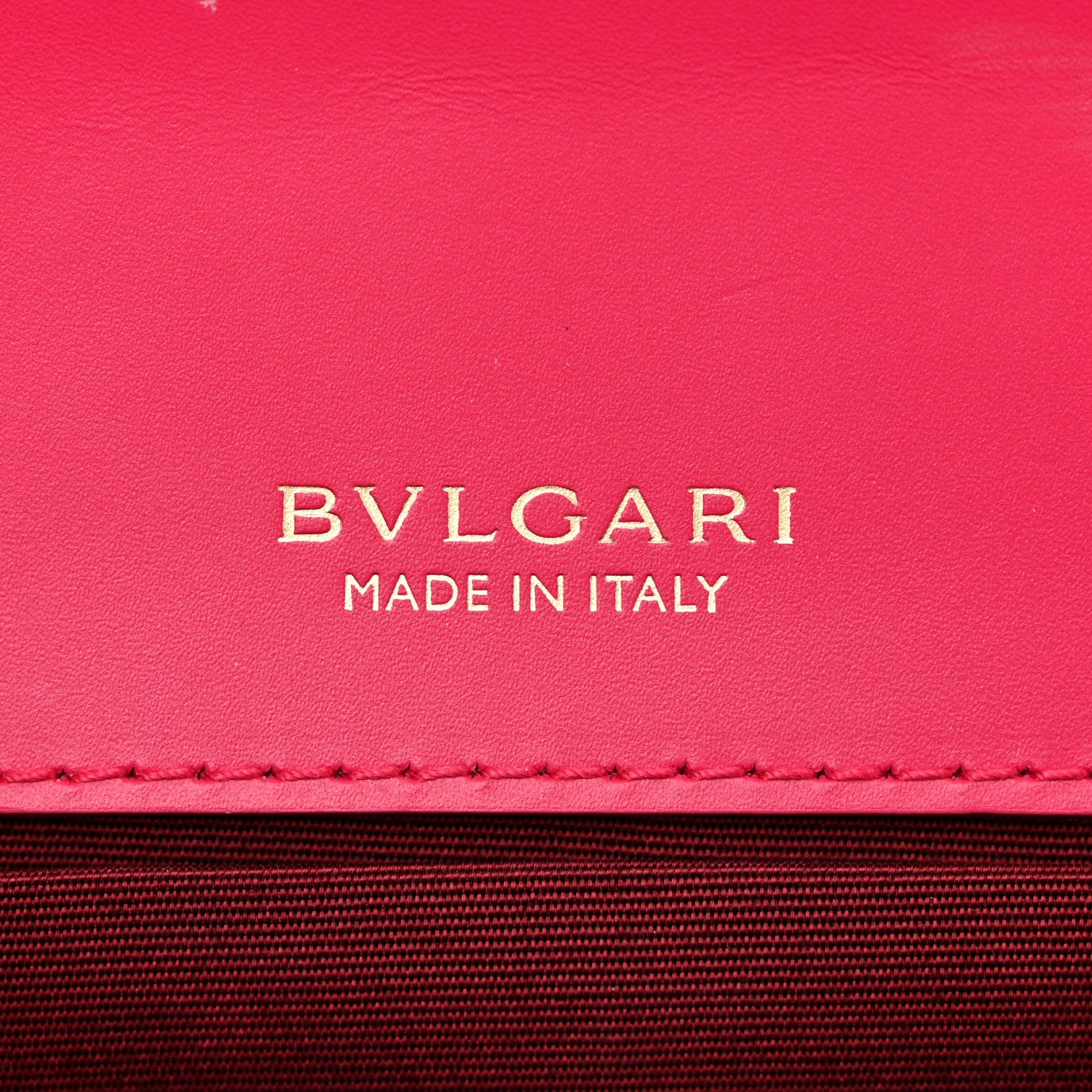 Bulgari Calfskin Serpenti Forever East West Shoulder Bag Pink 7 of 16