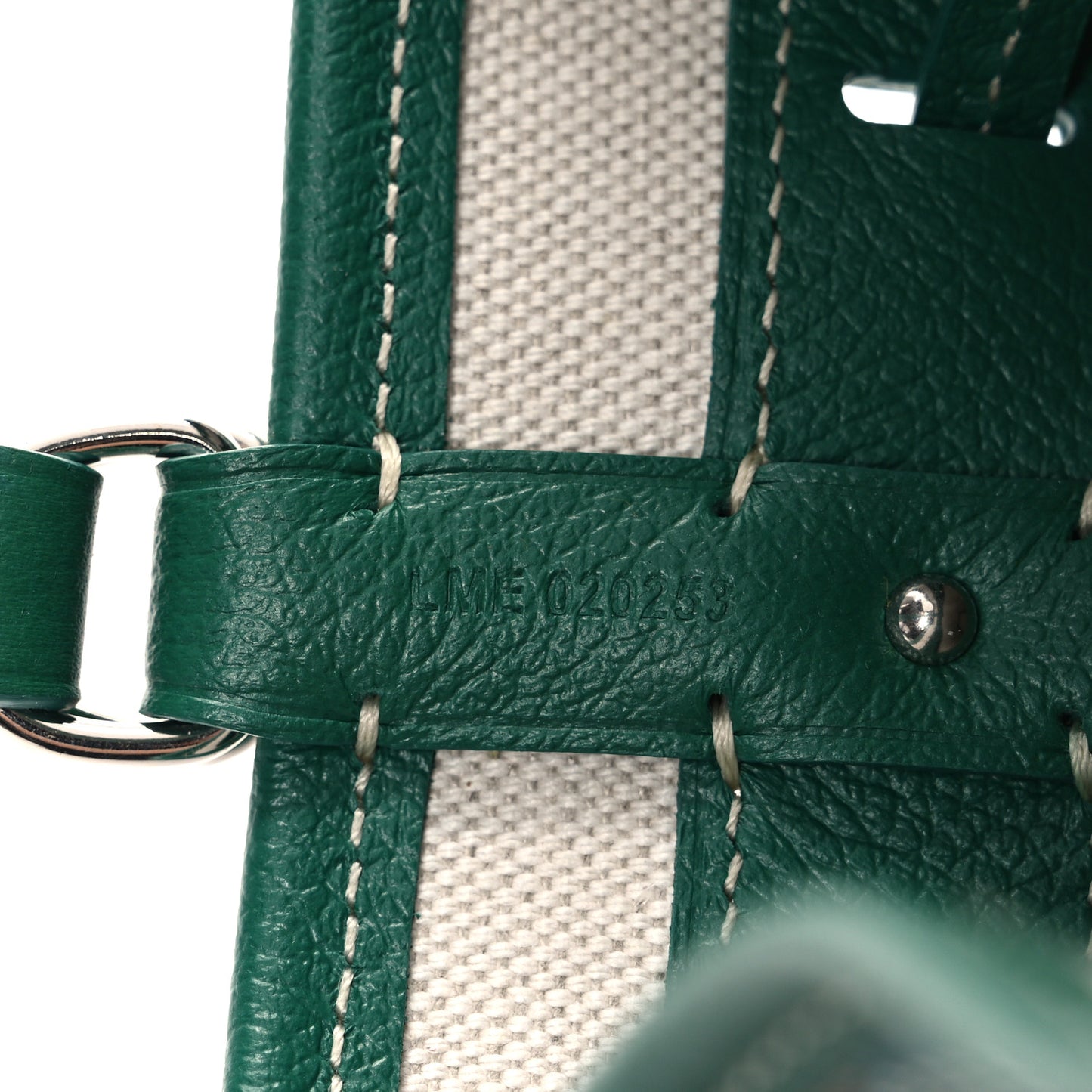 Goyardine Petit Flot Mini Bucket Bag Green